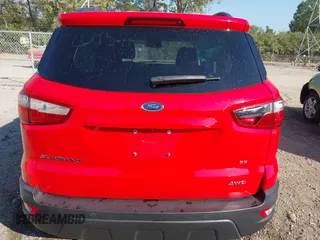 2018 Ford EcoSport SE with VIN MAJ6P1UL3JC209576, listed as a IAAI auction lot 40361996 with 53,984 mi miles. Bid and sale history available at carsss.com. Image 16.