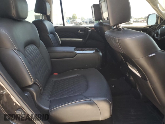2018 Infiniti QX80 with VIN JN8AZ2NE9J9192420, listed as a Copart auction lot 71944594 with 74,376 mi miles and Salvage Title. Bid and sale history available at carsss.com. Image 11.