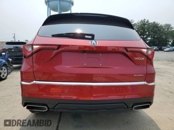 2023 Acura MDX Technology z VIN 5J8YE1H43PL025910, wystawiony jako Copart lot #60610405 z przebiegiem 14 091 mil mil oraz Szkoda całkowita • Salvage title. Historia ofert i sprzedaży dostępna na DreamBid. Obrazek 6.