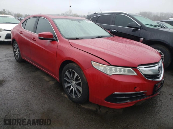 2017 Acura TLX with VIN 19UUB1F33HA009981, listed as a Copart auction lot 48927265 with 172,711 mi miles and Salvage Title. Bid and sale history available at carsss.com. Image 4.
