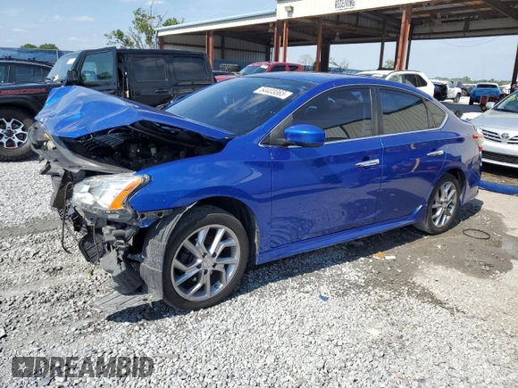 2014 Nissan Sentra S with VIN 3N1AB7AP1EY295497, listed as a Copart auction lot 54403365 with 121,402 mi miles and Salvage Title. Bid and sale history available at DreamBid. Image 1.