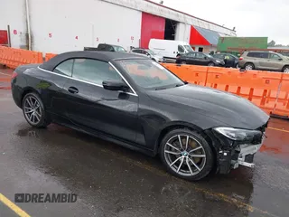 2024 BMW 4 Series 430i z VIN WBA23AT07RCP48366, wystawiony jako IAAI lot #42248397 z przebiegiem 27 946 mil mil oraz . Historia ofert i sprzedaży dostępna na DreamBid. Obrazek 1.