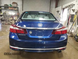 2016 Honda Accord Sedan LX with VIN 1HGCR2F35GA201589, listed as a Copart auction lot 49870775 with 81,129 mi miles and Salvage Title. Bid and sale history available at carsss.com. Image 6.