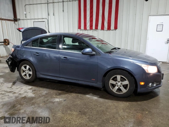 2013 Chevrolet Cruze 1LT with VIN 1G1PC5SB9D7194020, listed as a Copart auction lot 51728885 with 132,692 mi miles and Non Repairable. Bid and sale history available at carsss.com. Image 4.