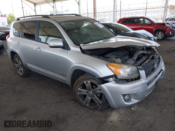 2012 Toyota RAV4 Sport with VIN JTMWF4DV2C5046734, listed as a IAAI auction lot 42588606 with Not provided miles and . Bid and sale history available at DreamBid. Image 1.