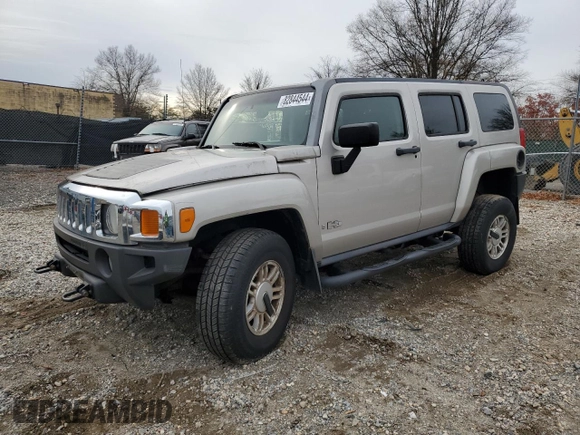 2006 Hummer H3 with VIN 5GTDN136968124294, listed as a Copart auction lot 82844544 with 135,828 mi miles and Clean Title. Bid and sale history available at carsss.com. Image 1.