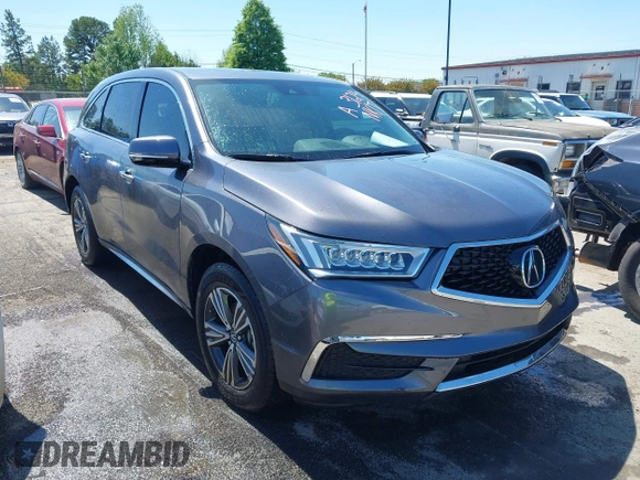 2018 Acura MDX with VIN 5J8YD4H36JL013124, listed as a IAAI auction lot 42032868 with 49,944 mi miles. Bid and sale history available at carsss.com. Image 1.