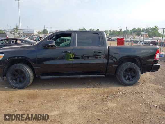 2021 Ram 1500 Big Horn with VIN 1C6SRFFT4MN818902, listed as a IAAI auction lot 42581851 with 58,615 mi miles and . Bid and sale history available at DreamBid. Image 15.