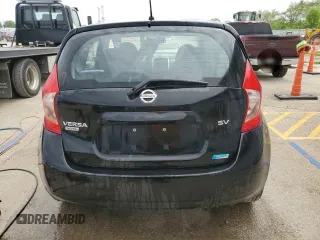 2015 Nissan Note S with VIN 3N1CE2CP6FL394704, listed as a Copart auction lot 58329515 with 88,414 mi miles and Salvage title. Bid and sale history available at DreamBid. Image 6.