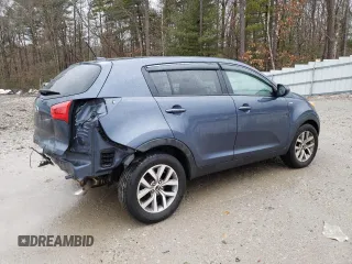 2016 Kia Sportage LX with VIN KNDPBCAC2G7836252, listed as a Copart auction lot 47269955 with 138,347 mi miles and Salvage Title. Bid and sale history available at carsss.com. Image 3.