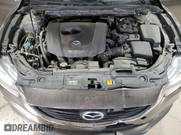 2017 Mazda 6 Sport with VIN JM1GL1U55H1153254, listed as a Copart auction lot 42631525 with 128,311 mi miles and Non Repairable. Bid and sale history available at DreamBid. Image 11.