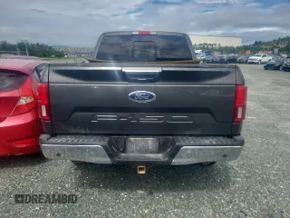2020 Ford F-150 XL with VIN 1FTEW1E58LKF49324, listed as a Copart auction lot 58653615 with 118,520 mi miles and Salvage title. Bid and sale history available at DreamBid. Image 6.
