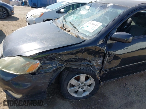 2003 Toyota Corolla CE with VIN 1NXBR32E43Z107862, listed as a IAAI auction lot 42170648 with 160,874 mi miles and . Bid and sale history available at DreamBid. Image 6.