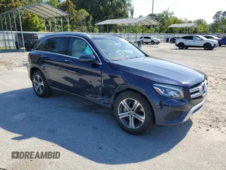2019 Mercedes-Benz GLC 300 with VIN WDC0G4JB1K1002639, listed as a Copart auction lot 58216615 with 52,160 mi miles and Salvage title. Bid and sale history available at DreamBid. Image 4.