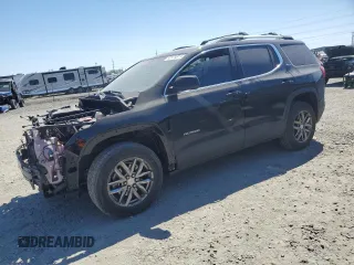 2018 GMC Acadia SLT z VIN 1GKKNMLS0JZ105282, wystawiony jako Copart lot #53575815 z przebiegiem 65 069 mil mil oraz Szkoda całkowita • Salvage title. Historia ofert i sprzedaży dostępna na DreamBid. Obrazek 1.