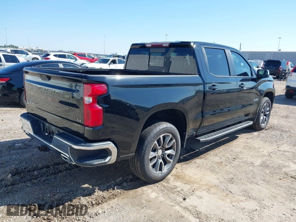2020 Chevrolet Silverado 1500 LT with VIN 3GCUYDET1LG115145, listed as a IAAI auction lot 41626065 with 61,997 mi miles and . Bid and sale history available at DreamBid. Image 4.
