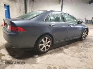 2004 Acura TSX with VIN JH4CL96834C026570, listed as a Copart auction lot 57438495 with 195,187 mi miles and Salvage title. Bid and sale history available at DreamBid. Image 3.