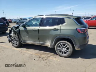 2017 Jeep Compass Latitude with VIN 3C4NJDBB1HT639818, listed as a Copart auction lot 53510575 with 107,425 mi miles and Clean Title. Bid and sale history available at carsss.com. Image 2.