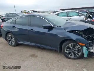2018 Honda Civic Sedan EX-T with VIN 19XFC1F3XJE000833, listed as a IAAI auction lot 41603309 with 60,807 mi miles. Bid and sale history available at carsss.com. Image 14.