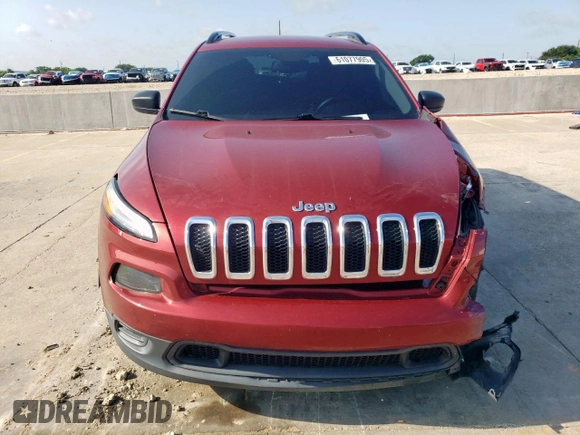 2016 Jeep Cherokee Sport with VIN 1C4PJLAB3GW287953, listed as a Copart auction lot 61077905 with 99,681 mi miles and Salvage title. Bid and sale history available at DreamBid. Image 5.