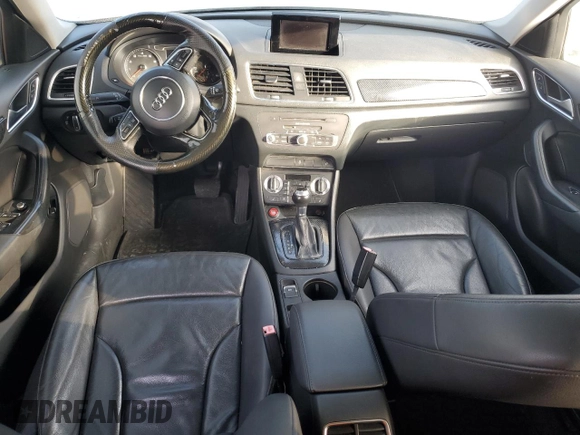 2015 Audi Q3 Premium Plus with VIN WA1BFCFSXFR002032, listed as a Copart auction lot 45018675 with 157,989 mi miles and Clean title. Bid and sale history available at DreamBid. Image 8.