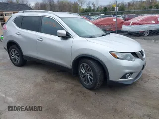 2014 Nissan Rogue SL with VIN 5N1AT2MVXEC776070, listed as a IAAI auction lot 42095967 with 139,566 mi miles. Bid and sale history available at carsss.com. Image 1.