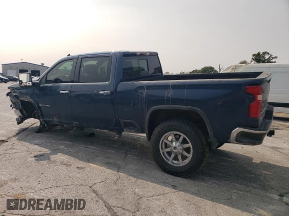 2022 Chevrolet Silverado 3500HD LTZ with VIN 2GC4YUEY0N1204440, listed as a Copart auction lot 79174864 with 27,414 mi miles and Salvage Title. Bid and sale history available at DreamBid. Image 2.