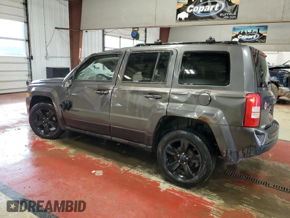 2015 Jeep Patriot Altitude Edition with VIN 1C4NJPBA8FD314000, listed as a Copart auction lot 51988325 with 115,217 mi miles and Salvage Title. Bid and sale history available at carsss.com. Image 2.