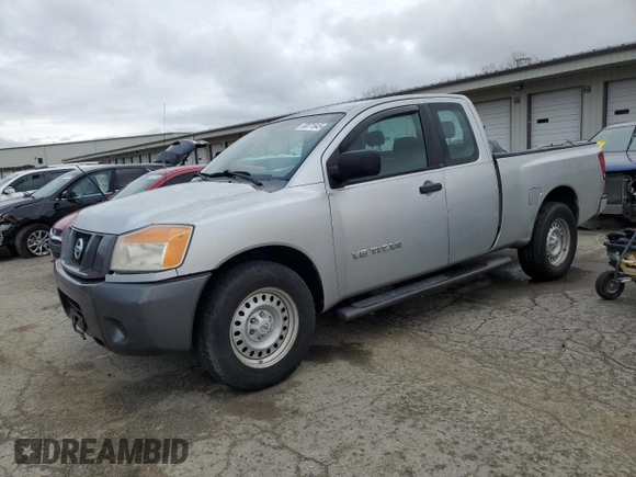 2008 Nissan Titan SE with VIN 1N6BA06A08N312577, listed as a Copart auction lot 50071945 with 268,269 mi miles and Clean Title. Bid and sale history available at carsss.com. Image 1.