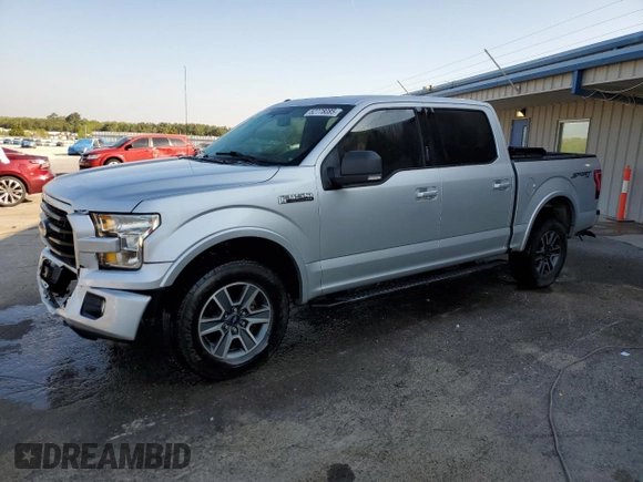 2016 Ford F-150 XLT with VIN 1FTEW1EF7GKE07996, listed as a Copart auction lot 52778085 with 170,398 mi miles and Salvage Title. Bid and sale history available at DreamBid. Image 1.