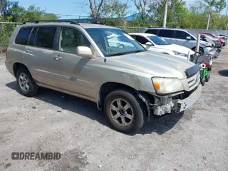2006 Toyota Highlander z VIN JTEGP21A660103005, wystawiony jako IAAI lot #41806730 z przebiegiem 262 838 mil mil oraz . Historia ofert i sprzedaży dostępna na DreamBid. Obrazek 1.