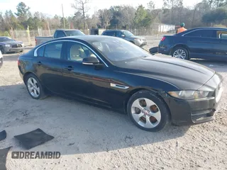 2017 Jaguar XE 25t with VIN SAJAR4BG9HA961960, listed as a IAAI auction lot 41634795 with 38,213 mi miles and . Bid and sale history available at DreamBid. Image 1.