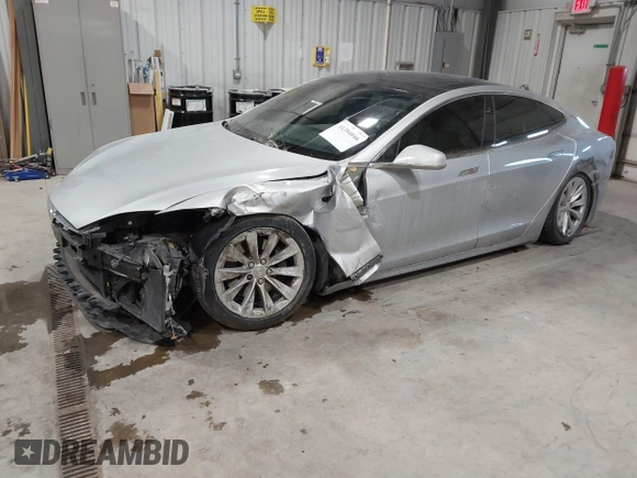 2017 Tesla Model S 100D with VIN 5YJSA1E23HF232059, listed as a IAAI auction lot 41394046 with 84,052 mi miles and . Bid and sale history available at DreamBid. Image 25.