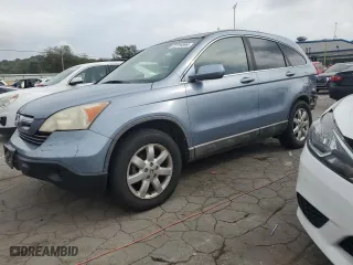 2008 Honda CR-V EX-L with VIN 5J6RE38718L008284, listed as a Copart auction lot 72710394 with 144,510 mi miles and Salvage Title. Bid and sale history available at carsss.com. Image 1.