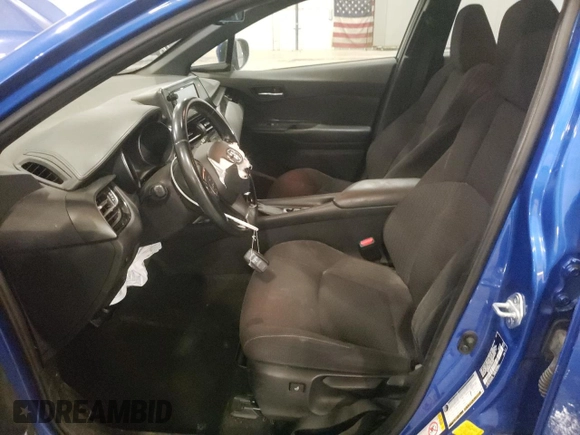 2018 Toyota C-HR XLE with VIN NMTKHMBX2JR001408, listed as a Copart auction lot 51716225 with 63,722 mi miles and Salvage Title. Bid and sale history available at DreamBid. Image 7.