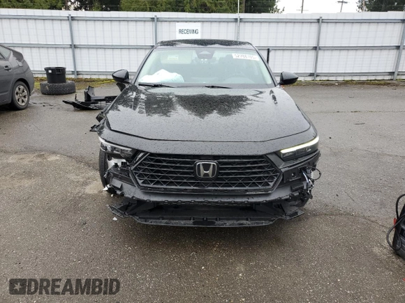 2023 Honda Accord Touring with VIN 1HGCY2F83PA045874, listed as a Copart auction lot 52788105 with 7,407 mi miles and Salvage title. Bid and sale history available at DreamBid. Image 5.