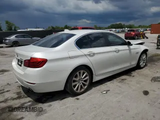 2016 BMW 5 Series 535i xDrive with VIN WBA5B3C56GG254528, listed as a Copart auction lot 56478005 with 141,550 mi miles and Salvage title. Bid and sale history available at DreamBid. Image 3.