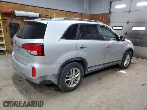 2014 Kia Sorento LX с VIN 5XYKT4A66EG492464, выставлен на аукционе Copart как лот 60675765 с пробегом 145 898 миль миль и Чистый • Clean title. История ставок и продаж доступна на DreamBid. Изображение 3.
