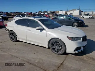 2018 Acura TLX w/A-SPEC Pkg z VIN 19UUB2F67JA000092, wystawiony jako Copart lot #48678105 z przebiegiem 99 106 mil mil oraz Szkoda całkowita • Salvage title. Historia ofert i sprzedaży dostępna na DreamBid. Obrazek 4.