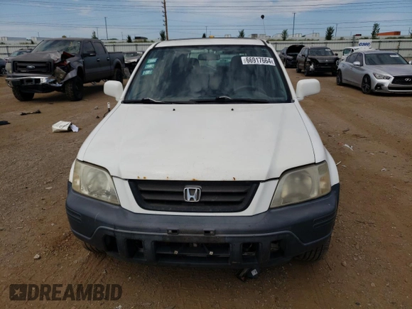1999 Honda CR-V EX with VIN JHLRD1869XC004117, listed as a Copart auction lot 66917664 with 215,163 mi miles and Salvage Title. Bid and sale history available at carsss.com. Image 5.