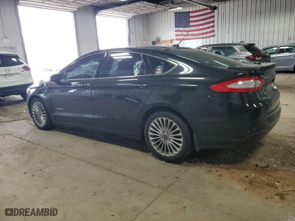 2014 Ford Fusion Titanium Hybrid with VIN 3FA6P0RU9ER156384, listed as a Copart auction lot 53856705 with 159,075 mi miles and Clean Title. Bid and sale history available at carsss.com. Image 2.
