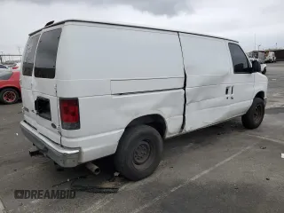2008 Ford Econoline Cargo Commercial with VIN 1FTSE34L98DB41380, listed as a Copart auction lot 76335224 with Not provided miles and Salvage title. Bid and sale history available at DreamBid. Image 3.