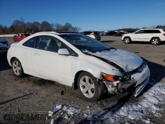 2006 Honda Civic Cpe EX with VIN 2HGFG12826H506188, listed as a Copart auction lot 46429495 with 235,990 mi miles and Clean Title. Bid and sale history available at carsss.com. Image 4.
