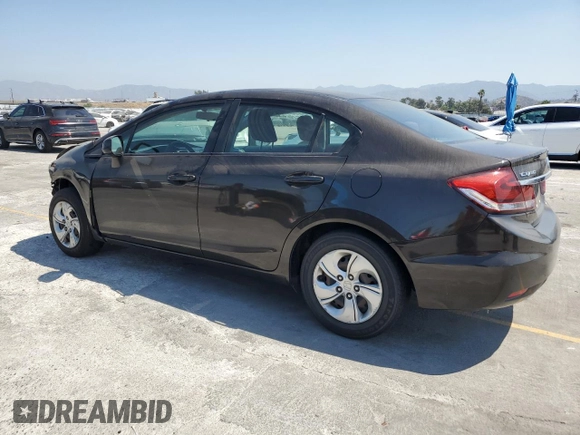 2013 Honda Civic LX z VIN 2HGFB2F55DH510379, wystawiony jako Copart lot #59229355 z przebiegiem 125 482 mil mil oraz Czysty tytuł • Clean title. Historia ofert i sprzedaży dostępna na DreamBid. Obrazek 2.