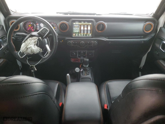 2021 Jeep Gladiator Mojave with VIN 1C6JJTEG3ML621348, listed as a Copart auction lot 48407585 with 20,671 mi miles and Salvage Title. Bid and sale history available at carsss.com. Image 8.