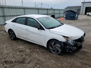 2023 Hyundai Elantra SEL z VIN 5NPLS4AG3PH112296, wystawiony jako Copart lot #51634075 z przebiegiem 30 642 mil mil oraz Szkoda całkowita • Salvage title. Historia ofert i sprzedaży dostępna na DreamBid. Obrazek 4.