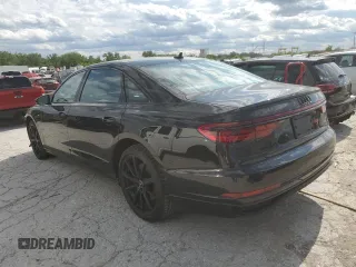 2022 Audi A8 with VIN WAULDAF89NN006262, listed as a Copart auction lot 57478025 with 13,020 mi miles and Salvage title. Bid and sale history available at DreamBid. Image 2.