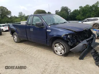 2008 Ford F-150 XL with VIN 1FTRF122X8KE92949, listed as a Copart auction lot 60833295 with 97,847 mi miles and Salvage title. Bid and sale history available at DreamBid. Image 4.
