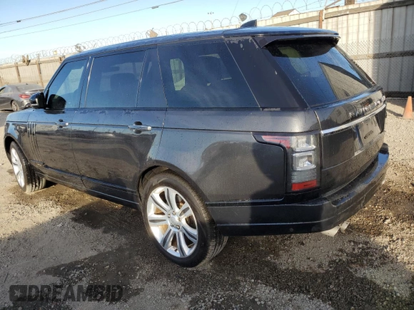 2017 Land Rover Range Rover with VIN SALGW3FEXHA339073, listed as a Copart auction lot 41885795 with 113,561 mi miles and Salvage Title. Bid and sale history available at DreamBid. Image 2.