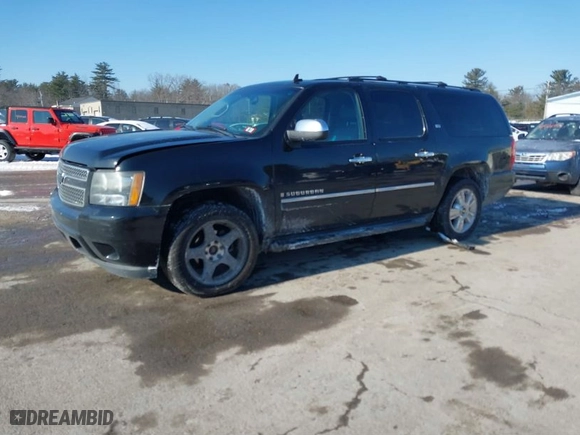 2009 Chevrolet Suburban LTZ with VIN 1GNFK36329R291320, listed as a IAAI auction lot 41393816 with 157,469 mi miles. Bid and sale history available at carsss.com. Image 2.